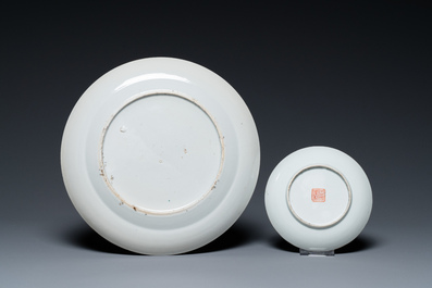 A varied collection of Chinese porcelain, 18/19th C.