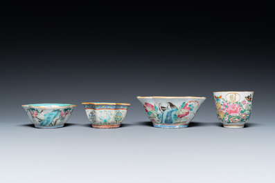 A varied collection of Chinese porcelain, 18/19th C.