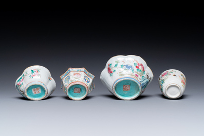 A varied collection of Chinese porcelain, 18/19th C.