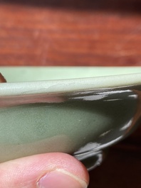 A Chinese Longquan celadon bowl, Ming