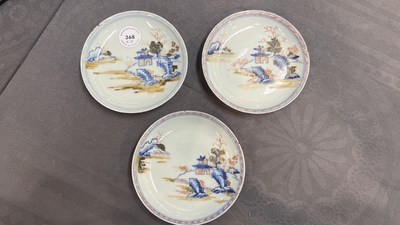 Une collection en porcelaine de Chine de l'&eacute;pave du Cargo Nankin, Qianlong