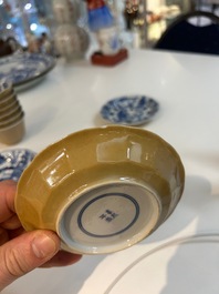 Een diverse collectie Chinees porselein, 18/19e eeuw