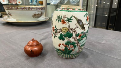 Een diverse collectie Chinees porselein, 18/19e eeuw