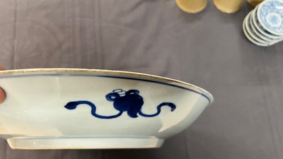 Een diverse collectie Chinees porselein, 18/19e eeuw