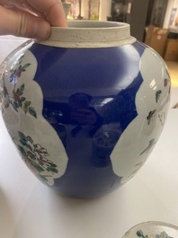 A varied collection of Chinese porcelain, 19th C.