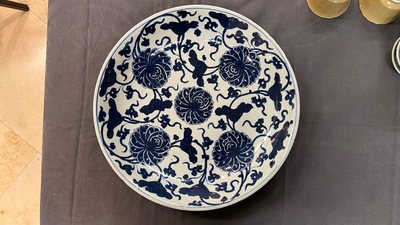 Een diverse collectie Chinees porselein, 18/19e eeuw