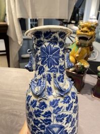 A varied collection of Chinese porcelain, 19th C.