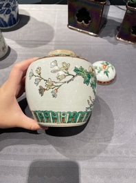 A varied collection of Chinese porcelain, 19th C.