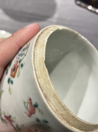 A varied collection of Chinese porcelain, 19th C.