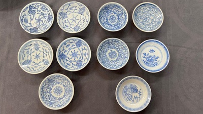 Een diverse collectie Chinees porselein, 18/19e eeuw