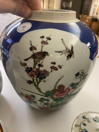 Une collection vari&eacute;e en porcelaine de Chine, 19&egrave;me