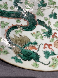 Een diverse collectie Chinees porselein, 19e eeuw