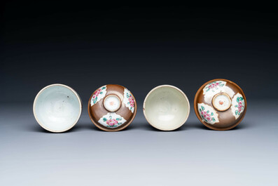 A varied collection of Chinese famille rose and Imari-style porcelain, Yongzheng and later