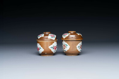 A varied collection of Chinese famille rose and Imari-style porcelain, Yongzheng and later