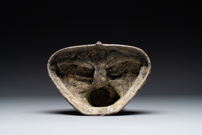 A Burmese bronze Mandalay-style Buddha in bhumisparsha mudra, 18/19th C.