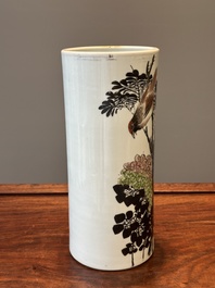 A varied collection of Chinese qianjiang cai and iron-red-decorated porcelain, signed Liu Shuntai 劉順太, 19/20th C.