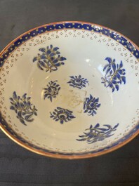 A Chinese Canton polychrome decorated bowl for the Islamic market, 19th C.