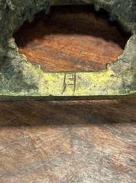 Bouddha Amitayus en bronze dor&eacute;, Sino-Tibet, Qianlong