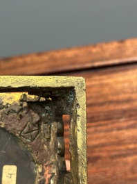 Bouddha Amitayus en bronze dor&eacute;, Sino-Tibet, Qianlong