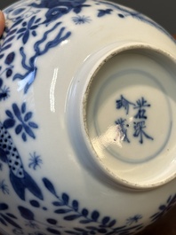A varied collection of 45 pieces Chinese porcelain, Kangxi and later