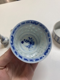 A varied collection of Chinese porcelain, Ming and later