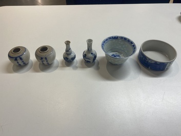 A varied collection of Chinese porcelain, Ming and later