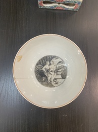 Collection vari&eacute;e de porcelaines de Chine et du Japon, 18&egrave;me