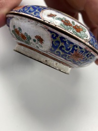 A varied collection of Chinese Canton enamel, 19th C.
