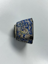 A varied collection of Chinese Canton enamel, 19th C.