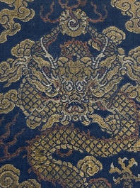 A group of eight pieces of Chinese embroidered silk, 19/20th C.