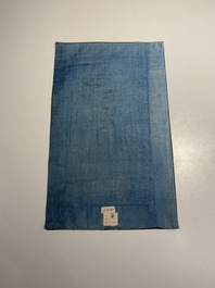 A group of eight pieces of Chinese embroidered silk, 19/20th C.