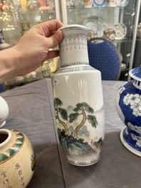 A varied collection of Chinese porcelain, Kangxi and later