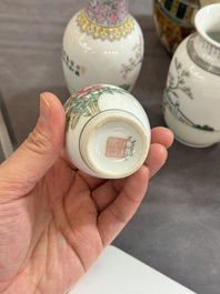 A varied collection of Chinese porcelain, Kangxi and later