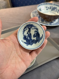 A varied collection of Chinese porcelain, Kangxi and later