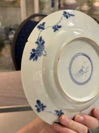 Een gevarieerde collectie Chinees porselein, Kangxi en later