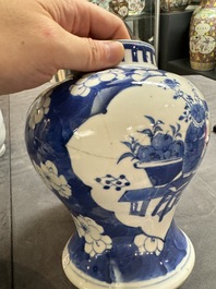 A varied collection of Chinese porcelain, Kangxi and later