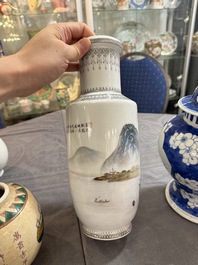 A varied collection of Chinese porcelain, Kangxi and later