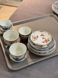 A varied collection of Chinese porcelain, Kangxi and later