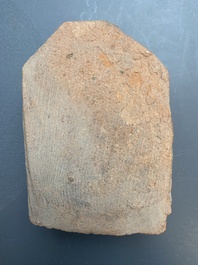 Cinq plaques votives bouddhistes en terre cuite, P&eacute;riode Pa&iuml;enne, Birmanie, 11/14&egrave;me