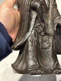 Sculpture de Guanyin en bronze, Chine, Ming