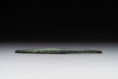 A group of seven bronze and pottery objects, Syria, Persia, and Luristan, 3rd C. and earlier