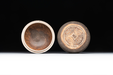 A collection of six Chinese monochrome wares, Ming