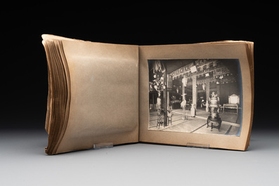 A photo album 'F&ecirc;te du quarantenaire de S. M. KHAI-DINH empereur d'Annam', Vietnam, dated Oct. 1924