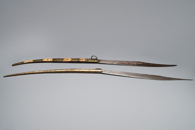 A varied collection of Russian and Spanish blades and weapons, 18/19th C.