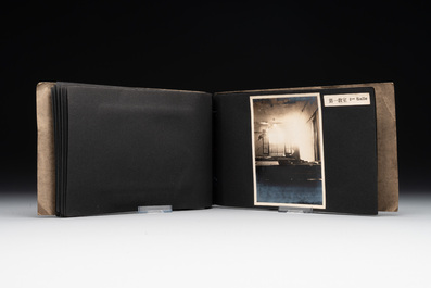 A photo album 'Ruin of the Shanghai National Labor University', dated February 1932