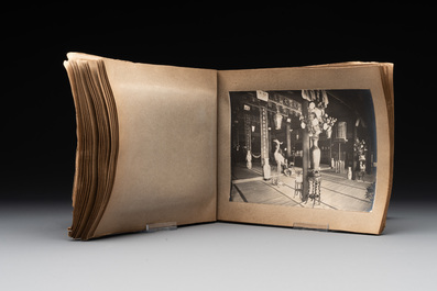 A photo album 'F&ecirc;te du quarantenaire de S. M. KHAI-DINH empereur d'Annam', Vietnam, dated Oct. 1924