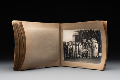 A photo album 'F&ecirc;te du quarantenaire de S. M. KHAI-DINH empereur d'Annam', Vietnam, dated Oct. 1924