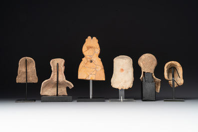A fine collection of terracotta busts and two sculptures of the goddess Venus, Italy, 6th C. B.C./2nd C.