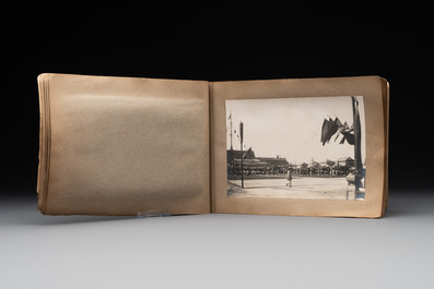 A photo album 'F&ecirc;te du quarantenaire de S. M. KHAI-DINH empereur d'Annam', Vietnam, dated Oct. 1924