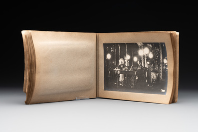 A photo album 'F&ecirc;te du quarantenaire de S. M. KHAI-DINH empereur d'Annam', Vietnam, dated Oct. 1924